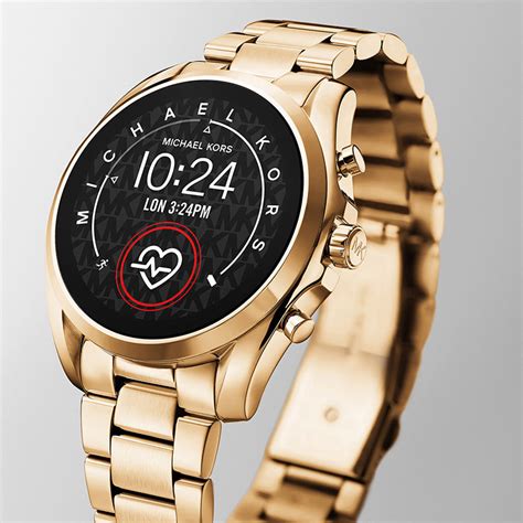 michael kors access gen 5 bradshaw pavé two-tone smartwatch|Gen 6 Bradshaw Two.